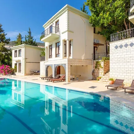 Sea View With Private Pool Limyros Kalkan Id:404 Vila